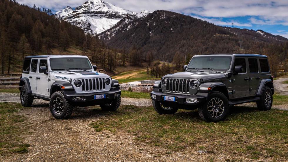 Μόνο ως Plug-in υβριδικό το φρεσκαρισμένο Jeep Wrangler